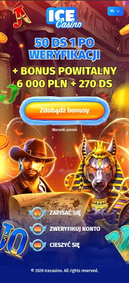 Ice casino 50 ds po weryfikacji